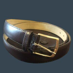 Brown Belt Split Cowhide on Suede USA Sz 40 Men's Grandpacore